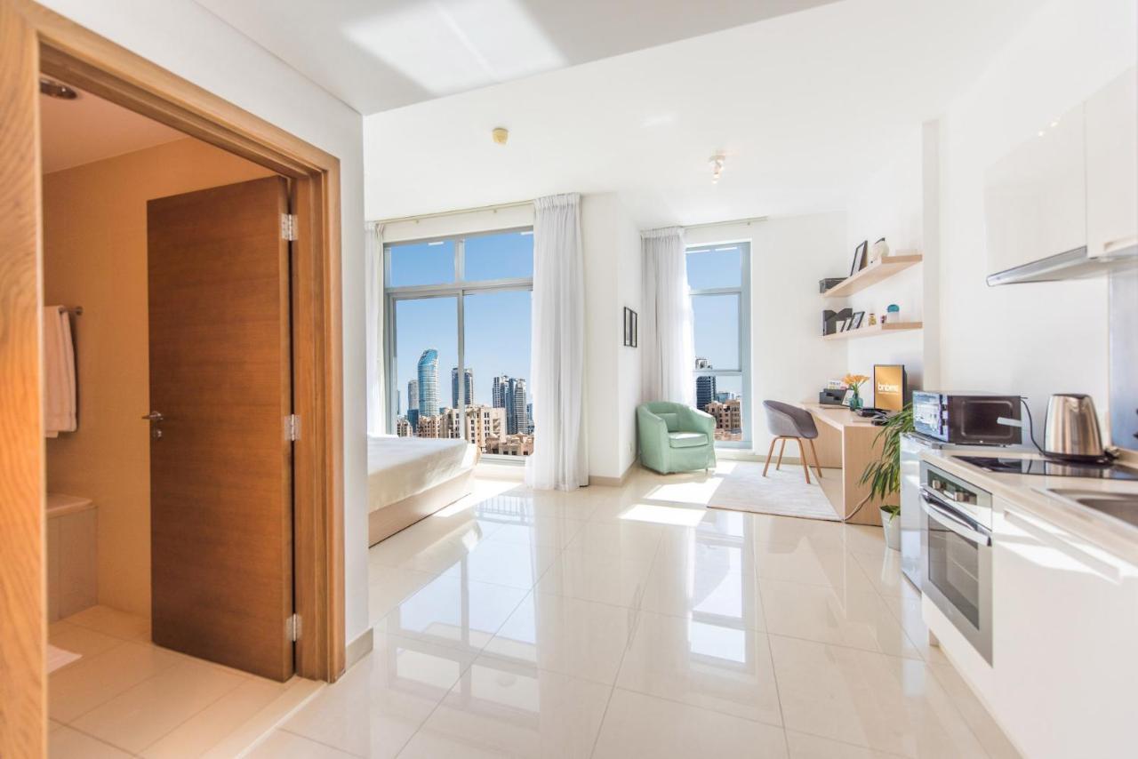 Bnbmehomes - Elegant & Stylish Studio In Downtown - 502 Dubai Exterior foto